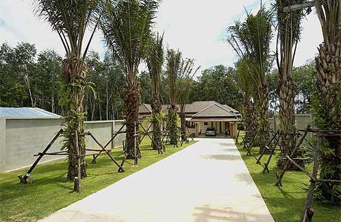 The driveway