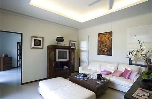 The living room