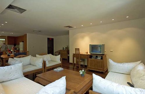 The living room