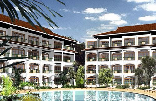 An artist's impression of the finished project