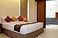 The master bedroom and en-suite bathroom