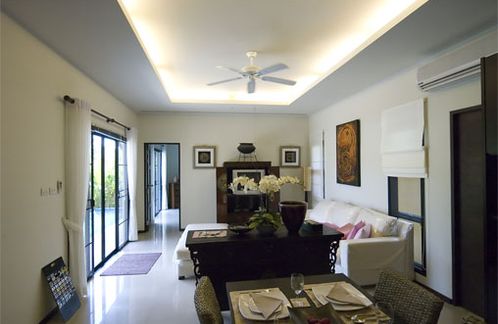The living room