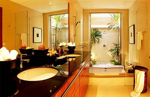 The bathroom