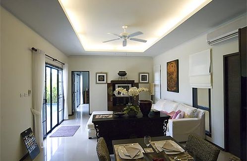 The living room