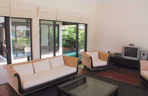 The living room