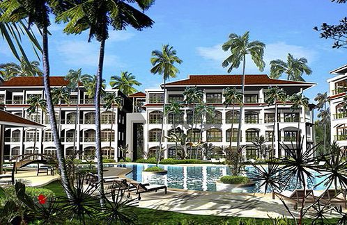 An artist's impression of the finished project