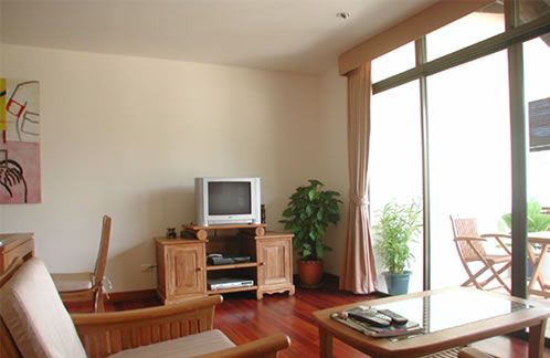 The living area