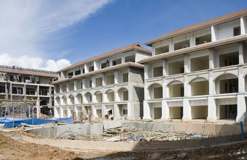 The apartments in June 2005