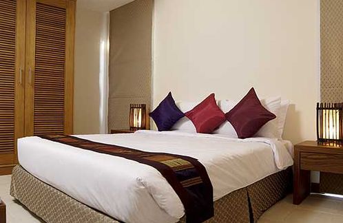 The master bedroom