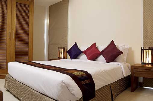The master bedroom