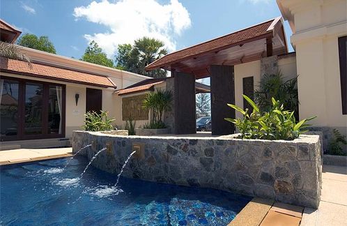 The water feature