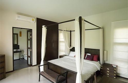 The master bedroom