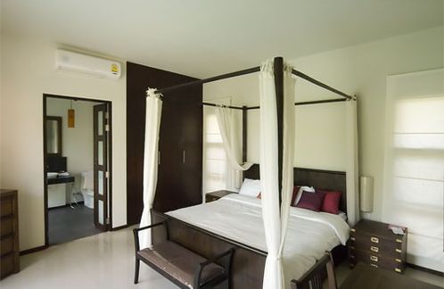 The master bedroom