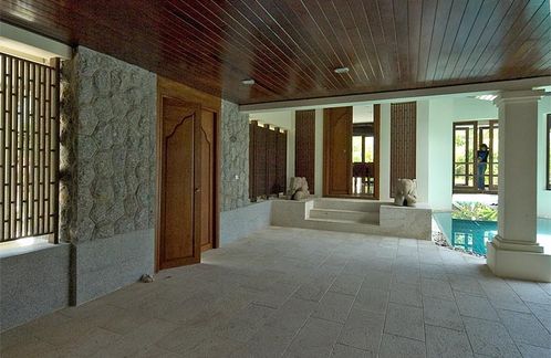 The courtyard
