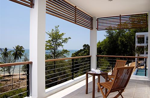 The terrace view