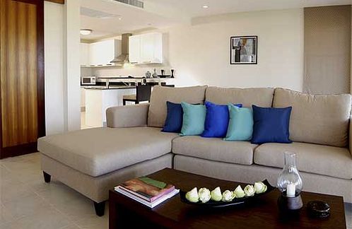 The living room