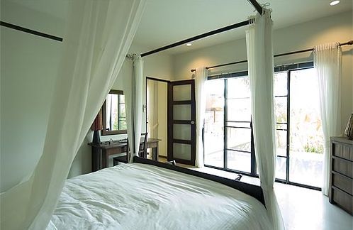 The master bedroom