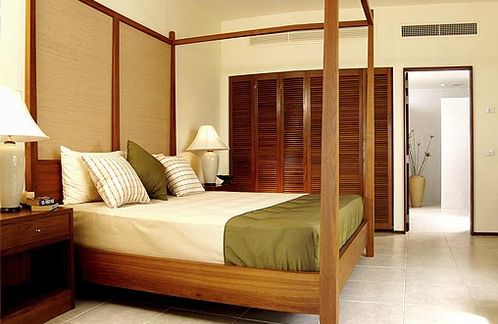 The master bedroom