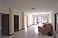Living room of the nearly completed show apartment