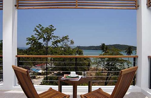 View of the terrace
