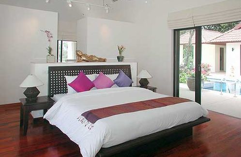 The master bedroom