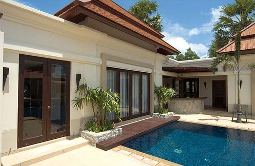 Outside the master bedroom