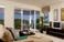 The living area, looking out