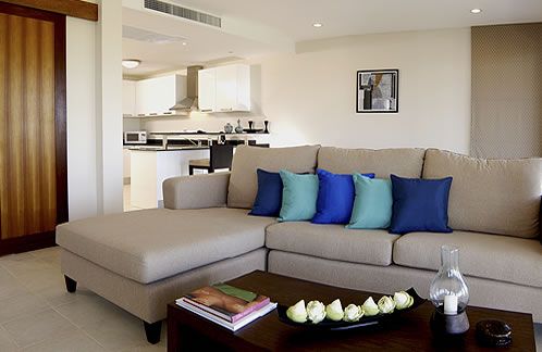 The living area