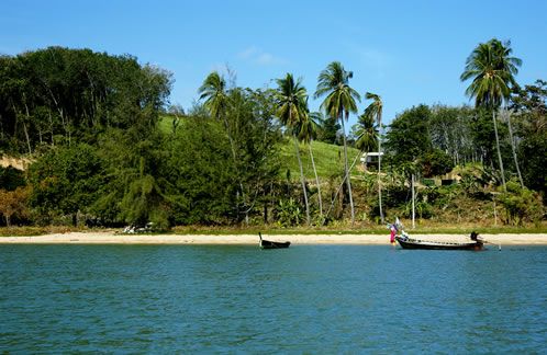 The site viewed from Ao Po Bay