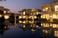 The estate at night