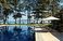 The terrace views over the klong