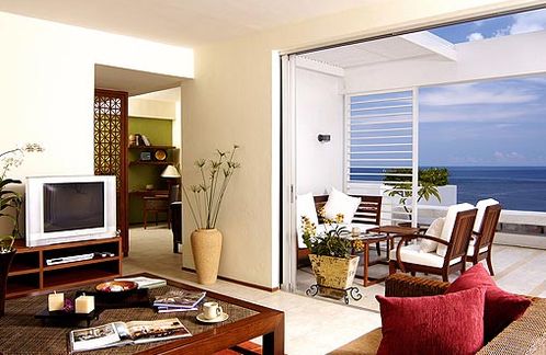 The living room