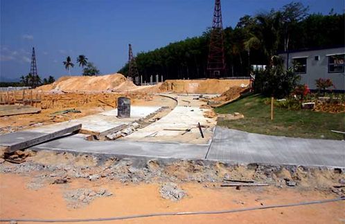 Road works