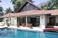 A pavilion-style villa