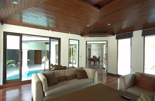The living room
