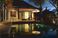 The pool at night