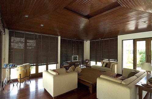 The living room