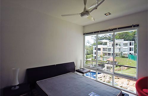 The master bedroom