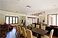 The dining area