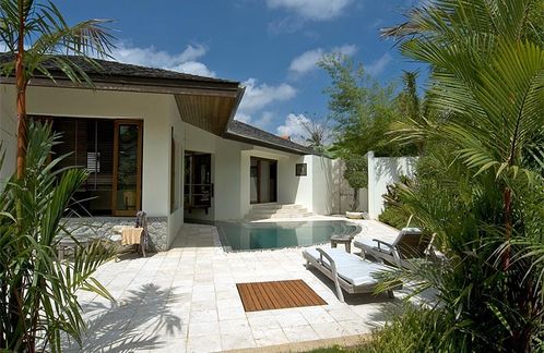 The swimming pool