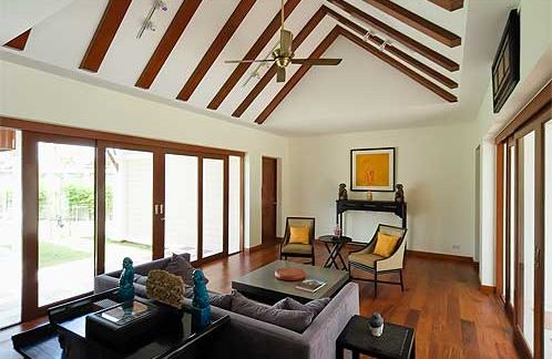The living area