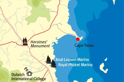 Cape Yamu location detail map