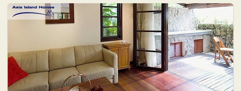 Baan Chai Nam apartment living room