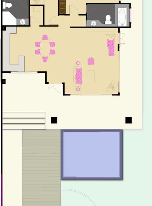 Saowaree Villas two-bedroom floor plan