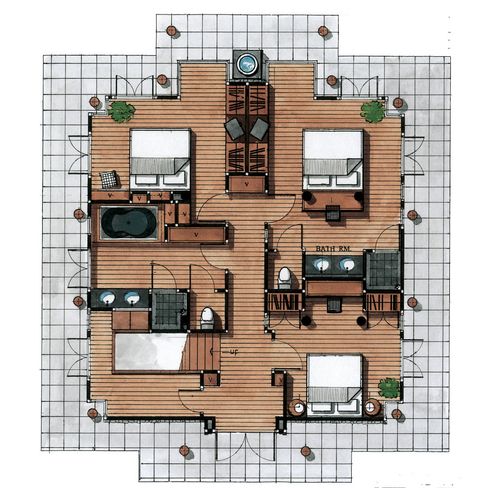 Suriyana lower floor plan