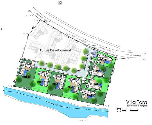Two Villas Tara masterplan
