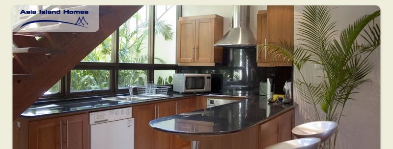 Kitchen at Surin Springs Apartment, Phuket