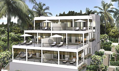 East Coast Ocean Villas townhome view