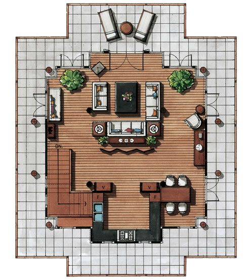 Suriyana upper floor plan