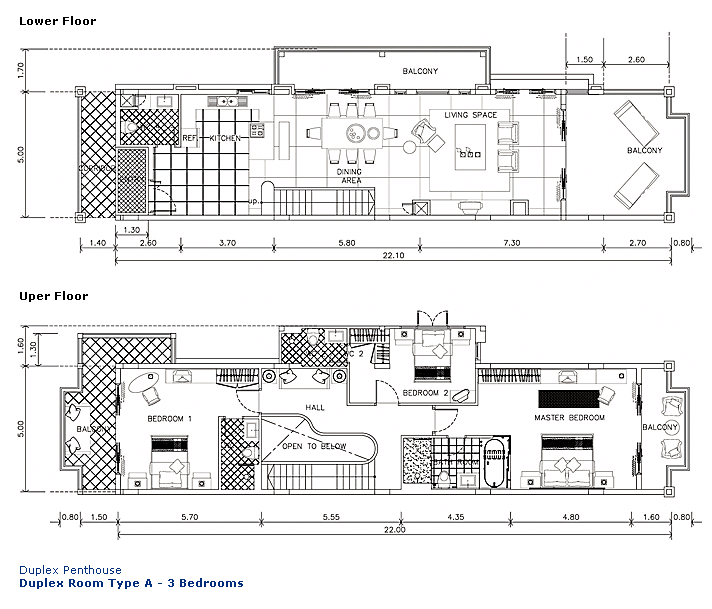 Three Bedroom